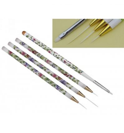 Pinceau Nail Art Kolinsky Taille: 2 Pinceaux Obsessio'nails