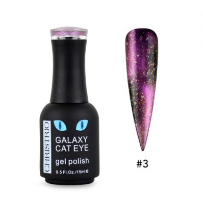 Galaxy Cat Eye Gel Polish 3