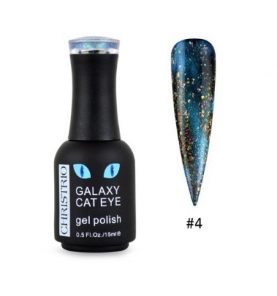 Galaxy Cat Eye Gel Polish 4