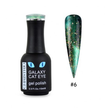 Galaxy Cat Eye Gel Polish 6