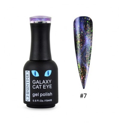 Galaxy Cat Eye Gel Polish 7