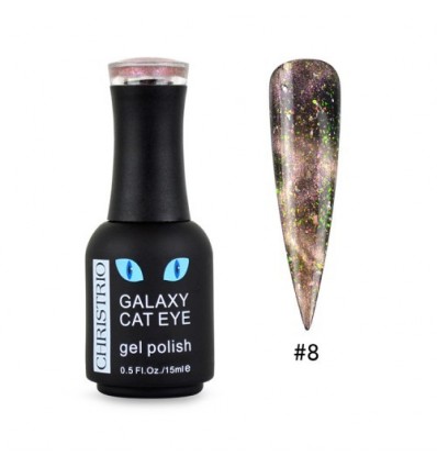 Galaxy Cat Eye Gel Polish 8