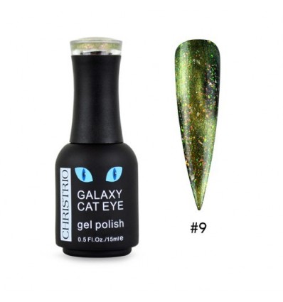Galaxy Cat Eye Gel Polish 9