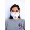 Masque de protection lavable en tissu 100% coton 3