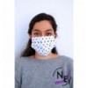 Masque de protection lavable en tissu 100% coton 4