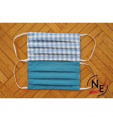 Masque de protection lavable en tissu 100% coton 10
