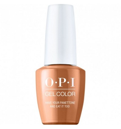 Have Your Panettone and  Eat it Too  - OPI GelColor