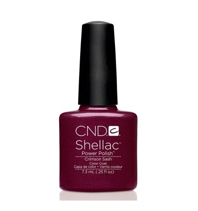 crimson sash - CND SHELLAC HYPOALLERGENIQUE