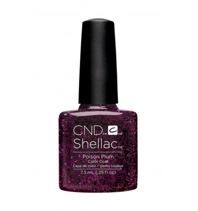 poison plum  - CND SHELLAC HYPOALLERGENIQUE