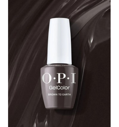 BROWN TO EARTH - OPI GELCOLOR Intelli-Gel