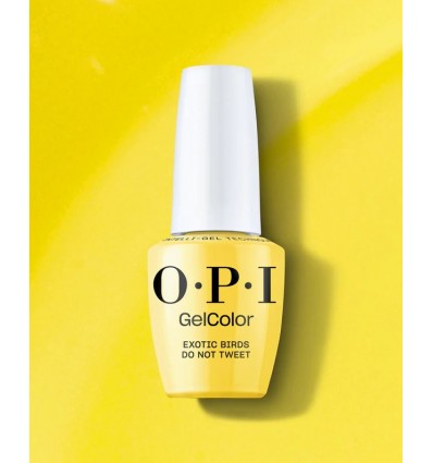 EXOTIC BIRDS DO NOT TWEET - OPI GELCOLOR Intelli-Gel