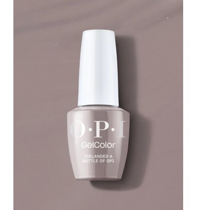 ICELANDED A BOTTLE OF OPI - OPI GELCOLOR Intelli-Gel