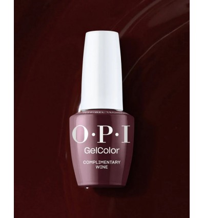 COMPLIMENTARY WINE - OPI GELCOLOR Intelli-Gel