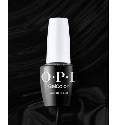 LADY IN BLACK - OPI GELCOLOR Intelli-Gel
